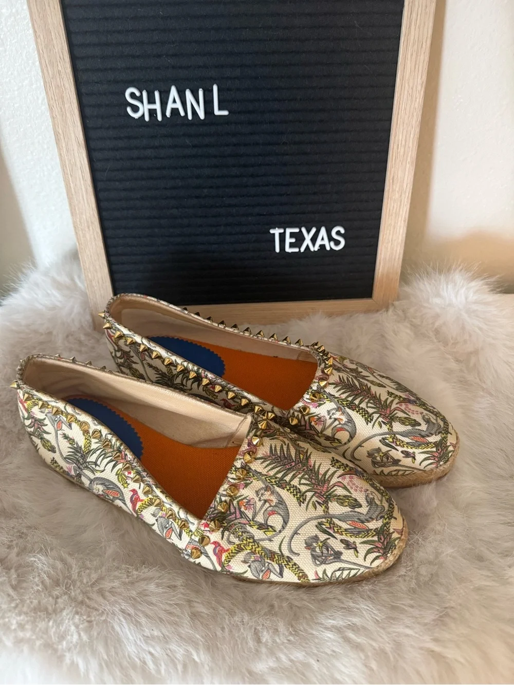 Christian Louboutin designer espadrille